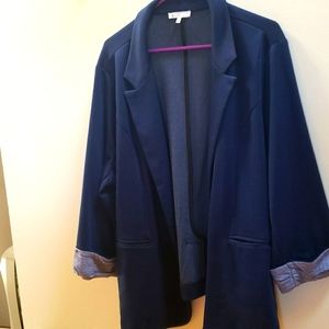 Skies are Blue 3xl Navy Blazer